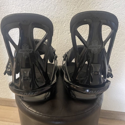 Rome United Flex-4 snowboard bindings size L used
