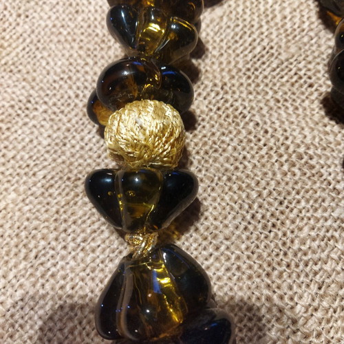 Murano Glass Komboloi Handmade Decorative Beads Like New