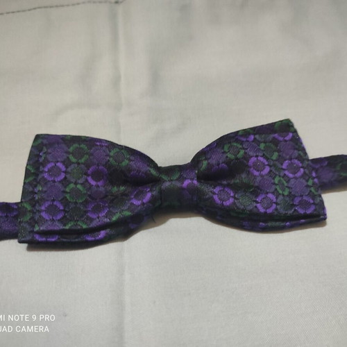 Silk handmade bow ties, set of 2