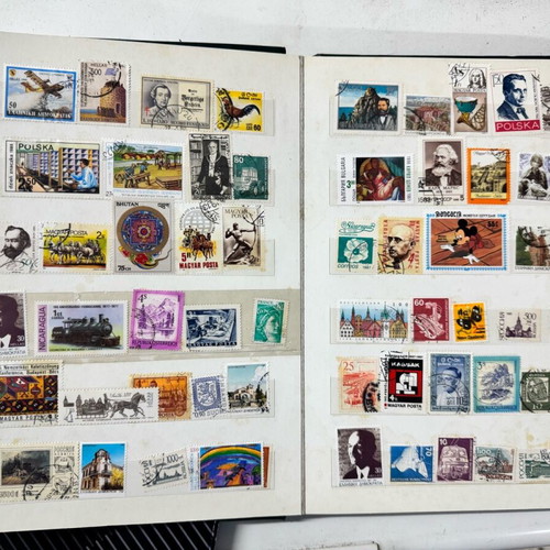 Old stamps used