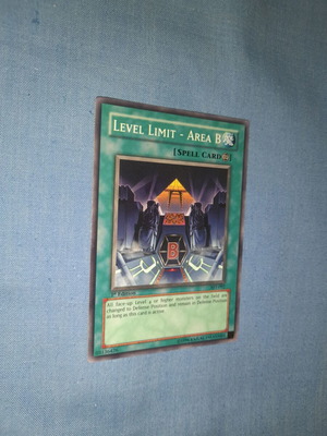 Yu Gi Oh Level Limit - Area B κάρτα καινούργια, 1η έκδοση