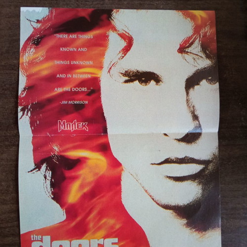 Jim Morisson double-sided poster new