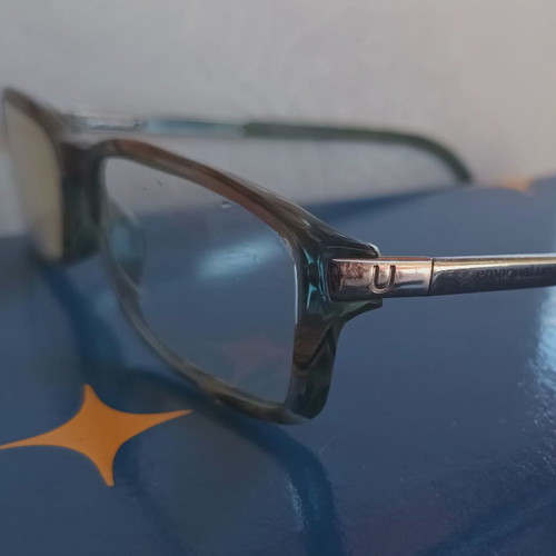 Emanuel Ungaro glasses frame like new, green