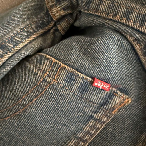 Levi's vintage women's jeans XS like new, blue-green