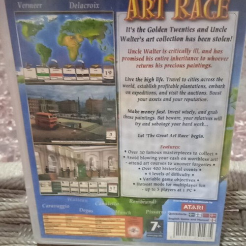 The Great Art Race PC game used, good condition