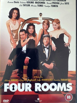 Four Rooms DVD like new without Greek subtitles