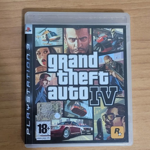 Grand Theft Auto IV PS3 game, European version