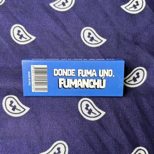 Fumanchu Blue 1 1/4 Rolling Papers and Tips Pack 50+50