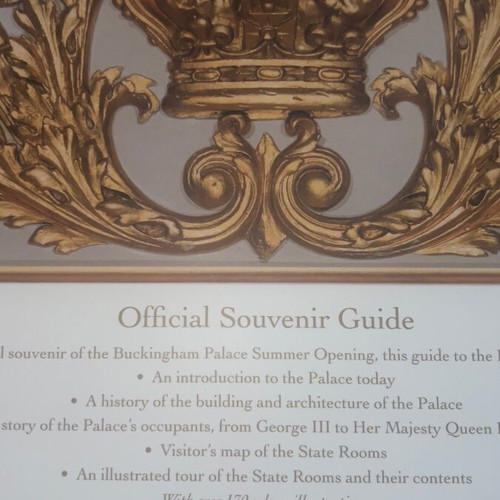Buckingham Palace souvenir book and tickets like new