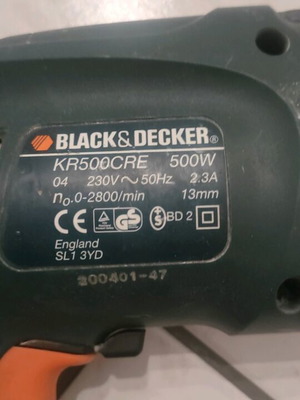 Black and Decker drill like new