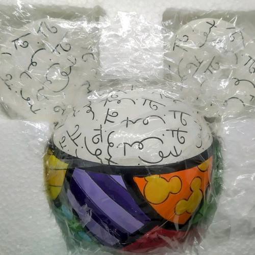 Disney/Britto Mickey Mouse head money bank by Enesco