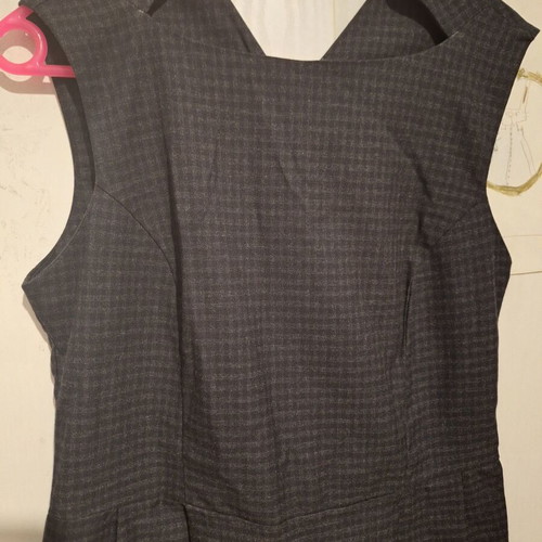 Helmi checked dress size Large like new