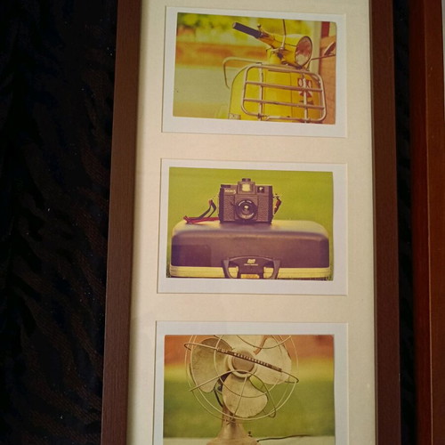 Modern frames like new, set of 2 pieces 73x18 and 53x26 cm