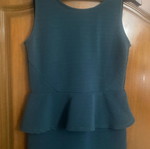 H&M dress with back zipper like new, size M