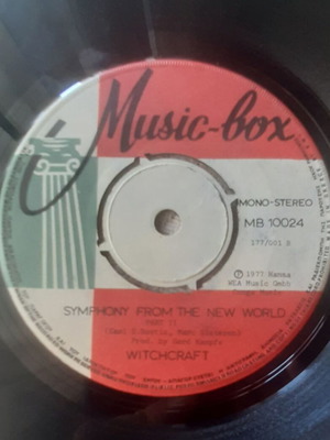 Witchcraft Symphony From The New World 7" single μεταχειρισμένο, disco funk