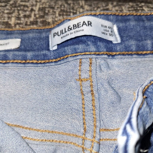 Pull & Bear blue denim pants size L like new