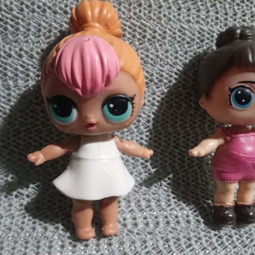 LOL doll set used, two dolls