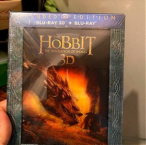 Blu-ray 3D Σφραγισμένο the hobbit the desolation of smaug