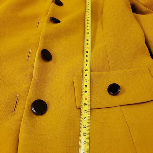 Bill Cost women's jacket yellow with black details used