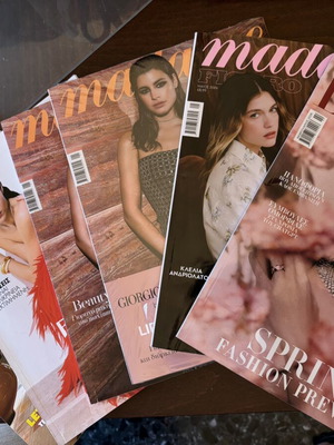 Magazine set Elle, Bazaar, Madame Figaro like new