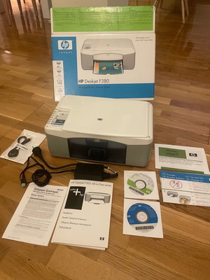 HP Deskjet F380 printer like new, all-in-one multifunction