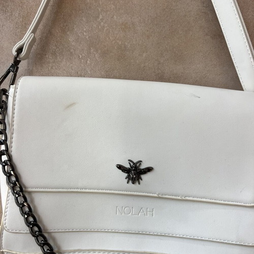 Nolah white handbag