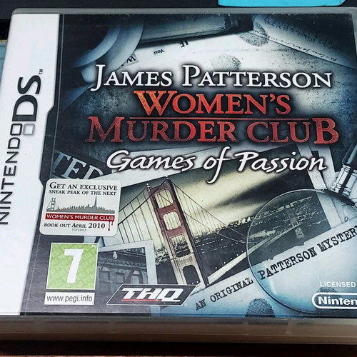 Women's Murder Club Nintendo DS case used with all accessories