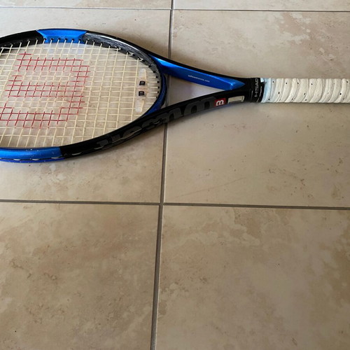Wilson Hammer tennis racket used with grip size 4 1/2