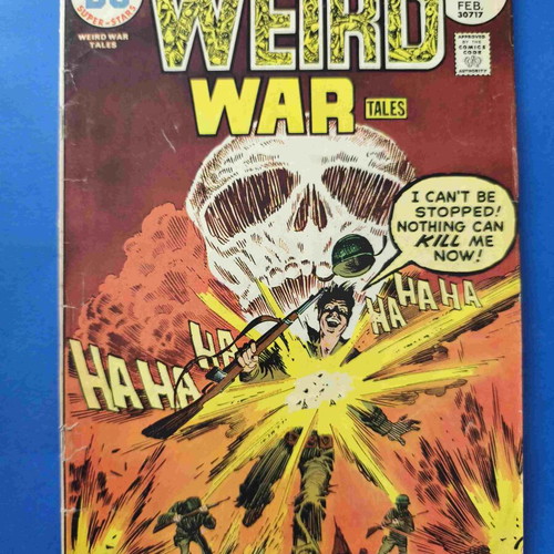 Weird War Tales 22 comic book used, English