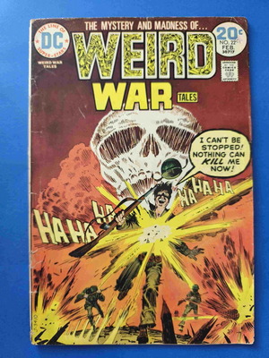 Weird War Tales 22 comic book used, English