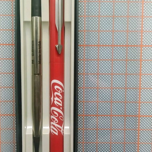 Parker Vector Rollerball pen new with Coca-Cola advertising