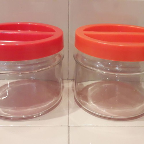 Borgonovo vases used, set of 2 pieces