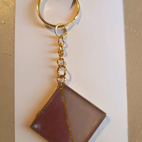 Handmade keychain from resin new