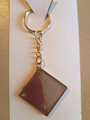 Handmade keychain from resin new