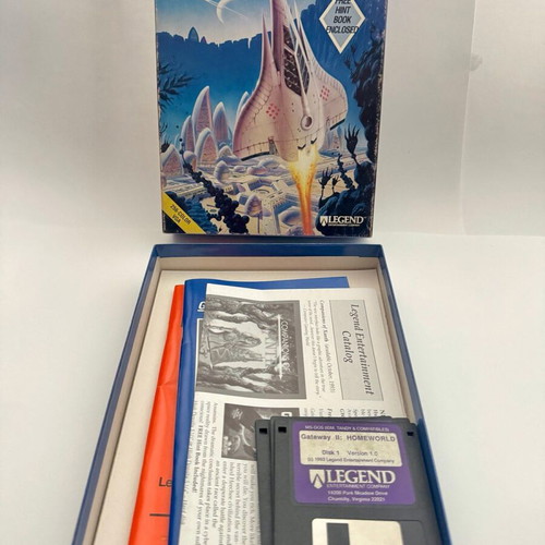 PC Gateway II Homeworld Big Box περιπέτεια μεταχειρισμένο παιχνίδι