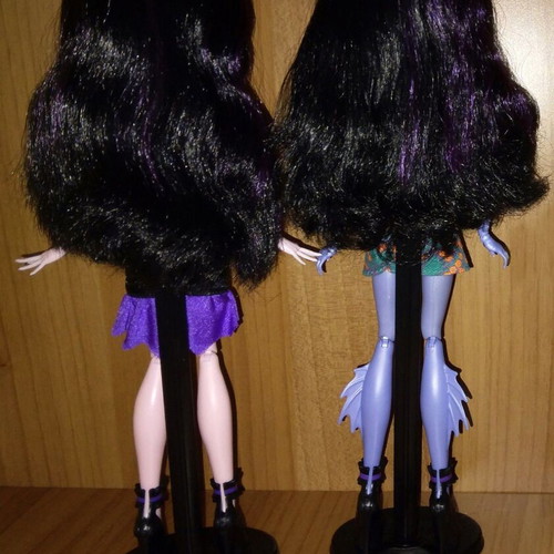 Monster High 2012 Create-A-Monster starter pack vampire & sea monster like new