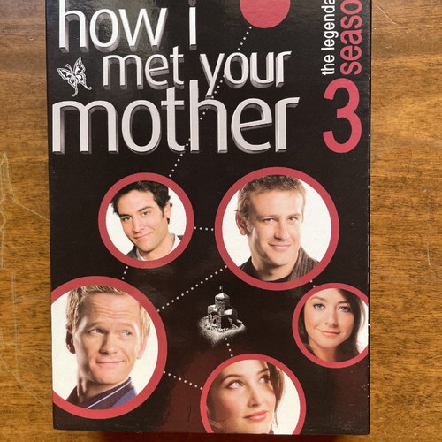How I Met Your Mother season 3 DVD like new with Greek subtitles
