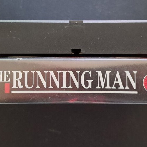 The Running Man VHS like new, Pal edition 1987