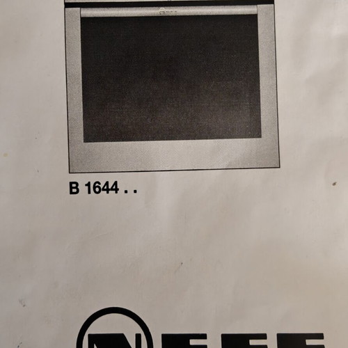 Neff Oven Control Board B1644NO/01 like new with accessories