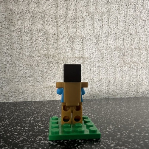Lego Minecraft Steve Light Nougat Pearl Gold figure like new