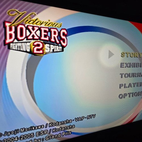 Victorious Boxers 2 Fighting Spirit PS2 game