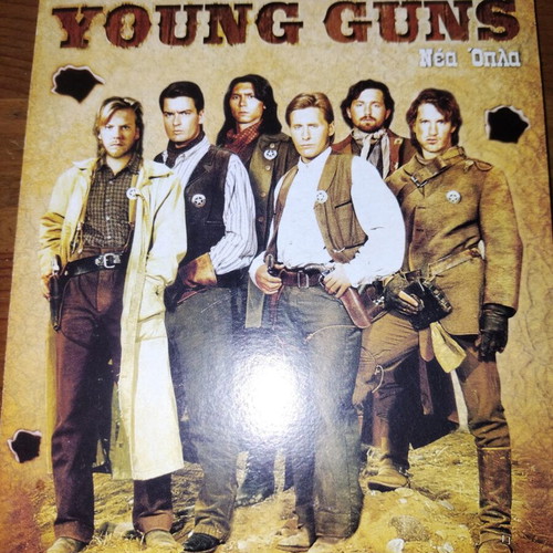 Young Guns DVD like new, action adventure with subtitles