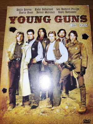 Young Guns DVD like new, action adventure with subtitles