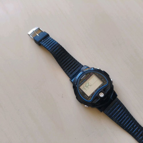 Casio TS-100 World Time Vintage 80’s/90’s digital watch used for parts