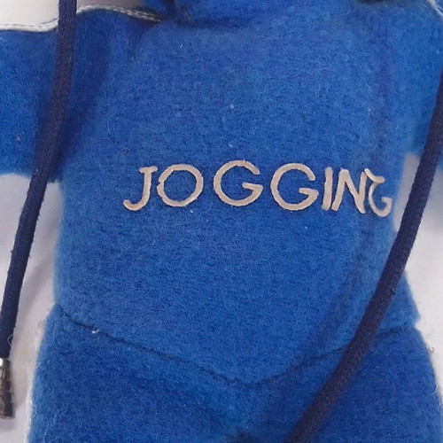 Monchhichi Zabolaqi Jogging doll used, height 21cm