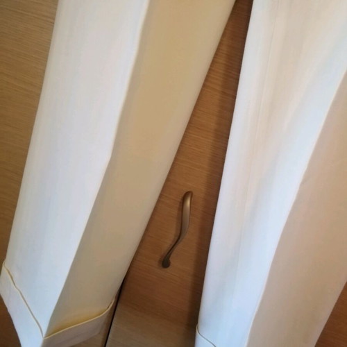 Turnover 100% wool pants new with cuffs and straight fit