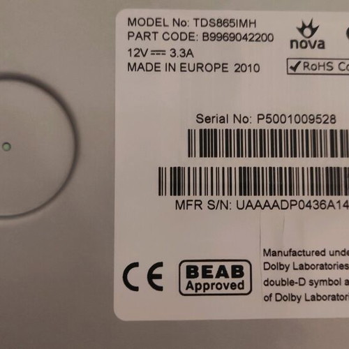 PVR Nova decoder like new with 320GB disk and free router