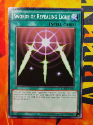 Swords of Revealing Light LDK2 new Yu-Gi-Oh! card