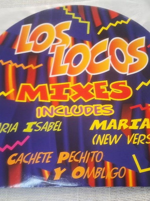 Los Locos Mixes 12ιντσος δίσκος βινυλίου