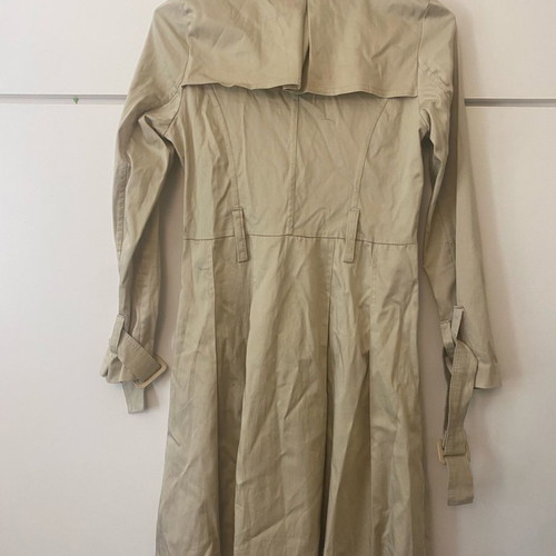Trench coat used, beige, missing belt, size S